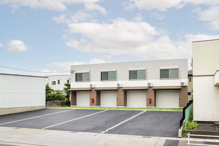 倉庫兼事務所 建設