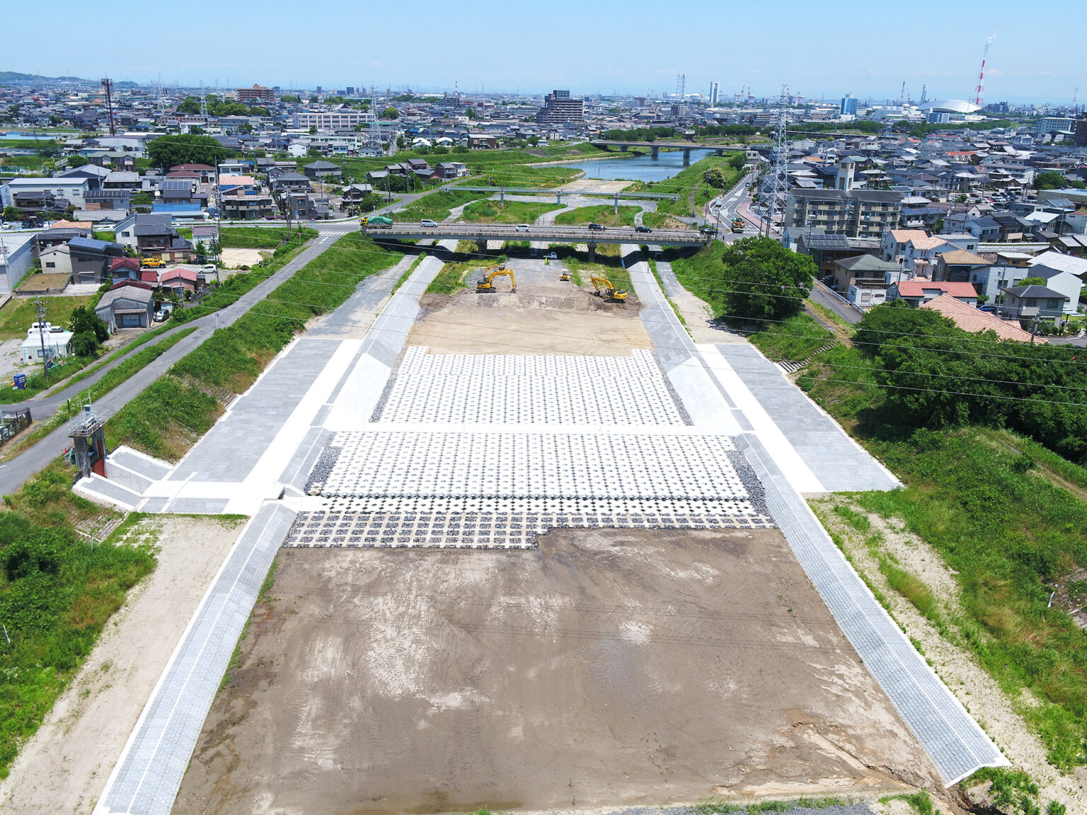 三滝新川河川改修工事